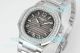 PPM Super Clone Patek Philippe Nautilus 7010 Grey Dial Diamond Quartz Lady’s Watch (2)_th.jpg